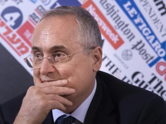 Claudio Lotito, Präsident von Lazio Rom Claudio Lotito, Präsident von Lazio Rom