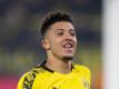 Borussia Dortmunds Sturmtalent: Jadon Sancho. Foto: David Inderlied/dpa
