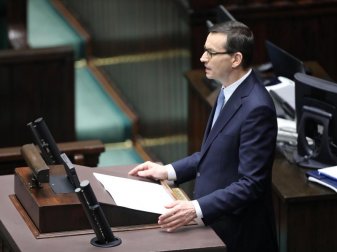 Polens Ministerpräsident Mateusz Morawiecki. Foto: Wojciech Olkusnik/PAP/dpa Polens Ministerpräsident Mateusz Morawiecki. Foto: Wojciech Olkusnik/PAP/dpa