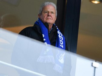 Wird am 26. April 80 Jahare alt: Hoffenheims Mäzen Dietmar Hopp. Foto: Uwe Anspach/dpa Wird am 26. April 80 Jahare alt: Hoffenheims Mäzen Dietmar Hopp. Foto: Uwe Anspach/dpa