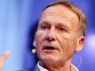 Bekräftigt die Bedeutung einer Saison-Fortsetzung mit Geisterspielen: Hans-Joachim Watzke, BVB-Geschäftsführer. Foto: Roland Weihrauch/dpa