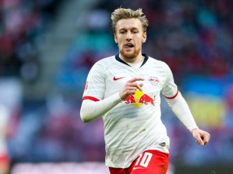 Hat nicht vor, RB Leipzig zu verlassen: Emil Forsberg. Foto: Jan Woitas/dpa-Zentralbild/dpa Hat nicht vor, RB Leipzig zu verlassen: Emil Forsberg. Foto: Jan Woitas/dpa-Zentralbild/dpa