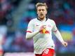 Hat nicht vor, RB Leipzig zu verlassen: Emil Forsberg. Foto: Jan Woitas/dpa-Zentralbild/dpa