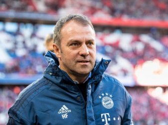 Auch das Team des Bayern-Trainer Hansi Flick wurde auf das Coronavirus getestet. Foto: Matthias Balk/dpa