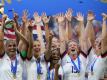 Die US-Frauen holten 2019 den WM-Titel. Foto: Sebastian Gollnow/dpa