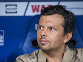 Hat mit Arminia Bielefeld die Bundesliga im Blick: Sportchef Samir Arabi. Foto: Guido Kirchner/dpa