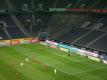 Beim Geisterspiel in Gladbach gab es Fan-Ansammlungen