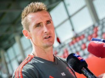 Wird Co-Trainer von Hansi Flick bei den Bayern-Profis: Miroslav Klose. Foto: Matthias Balk/dpa Wird Co-Trainer von Hansi Flick bei den Bayern-Profis: Miroslav Klose. Foto: Matthias Balk/dpa