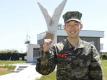 Heung-Min Son hat die Militärausbildung in Südkorea abgeschlossen. Foto: YNA/dpa
