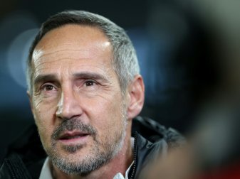 Glaubt an Disziplin seiner Spieler: Adi Hütter Glaubt an Disziplin seiner Spieler: Adi Hütter