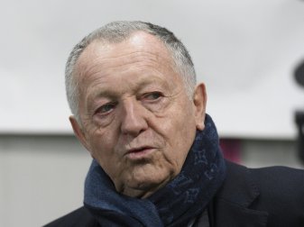 Olympique Lyons Präsident Jean-Michel Aulas Olympique Lyons Präsident Jean-Michel Aulas