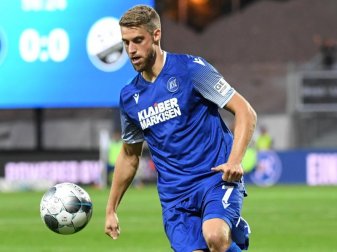 Marc Lorenz vom KSC sieht die Pläne zur Fortsetzung des Spielbetriebs im deutschen Profifußball äußerst kritisch. Foto: Uli Deck/dpa