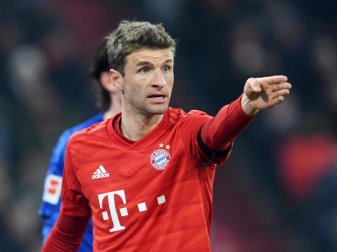 Bayern Münchens Thomas Müller freut sich auf den Neustart. Foto: Tobias Hase/dpa Bayern Münchens Thomas Müller freut sich auf den Neustart. Foto: Tobias Hase/dpa