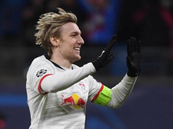 Fehlt RB Leipzig im ersten Spiel nach der Corona-Pause: Emil Forsberg. Foto: Hendrik Schmidt/dpa-Zentralbild/dpa Fehlt RB Leipzig im ersten Spiel nach der Corona-Pause: Emil Forsberg. Foto: Hendrik Schmidt/dpa-Zentralbild/dpa