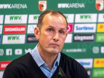 Neu beim FC Augsburg auf der Trainerbank: Heiko Herrlich. Foto: Stefan Puchner/dpa Neu beim FC Augsburg auf der Trainerbank: Heiko Herrlich. Foto: Stefan Puchner/dpa