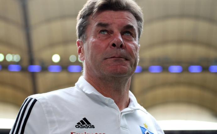 Dieter Hecking trifft mit dem HSV auf Fürth