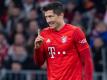 Robert Lewandowski hat in dieser Bundesliga-Saison bisher 25 Tore erzielt. Foto: Sven Hoppe/dpa