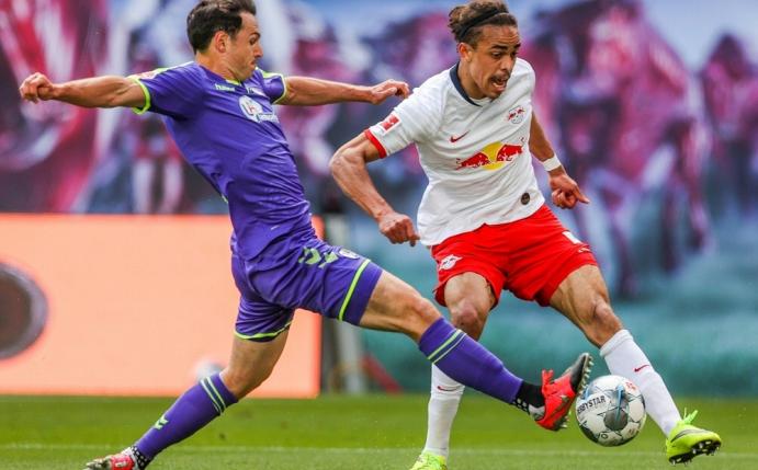 Poulsen sichert Leipzig mit seinem Tor einen Punkt