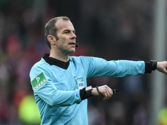 Marco Fritz beschrieb die Stimmung im Kölner Videokeller bei der Wiederaufnahme des Bundesliga-Spielbetriebs als «angespannt». Foto: Patrick Seeger/dpa Marco Fritz beschrieb die Stimmung im Kölner Videokeller bei der Wiederaufnahme des Bundesliga-Spielbetriebs als «angespannt». Foto: Patrick Seeger/dpa