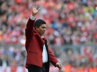 Traut Robert Lewandowski einen neuen Tore-Rekord zu: Ex-Bayern-Torjäger Giovanne Elber. Foto: picture alliance / dpa Traut Robert Lewandowski einen neuen Tore-Rekord zu: Ex-Bayern-Torjäger Giovanne Elber. Foto: picture alliance / dpa