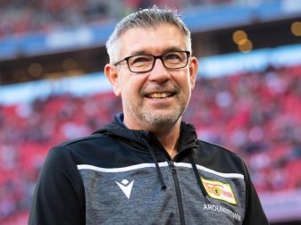 Urs Fischer will seinen zweiten Derbysieg als Union-Coach. Foto: Sven Hoppe/dpa Urs Fischer will seinen zweiten Derbysieg als Union-Coach. Foto: Sven Hoppe/dpa