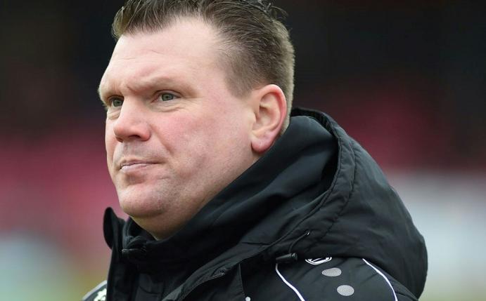 SVS-Coach Uwe Koschinat sieht ein 0:0 seiner Mannschaft
