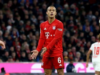 Bayern muss auf Mittelfeldspieler Thiago verzichten Bayern muss auf Mittelfeldspieler Thiago verzichten
