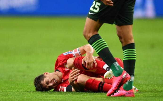Für Leverkusens Kai Havertz lief das Spiel gegen den VfL Wolfsburg überhaupt nicht gut. Foto: Marius Becker/dpa-Pool/dpa
