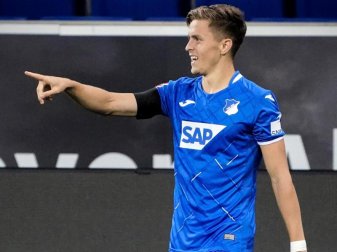 Hoffenheims Christoph Baumgartner machte gegen den 1. FC Köln ein ganz starkes Spiel. Foto: Ronald Wittek/epa-Pool/dpa Hoffenheims Christoph Baumgartner machte gegen den 1. FC Köln ein ganz starkes Spiel. Foto: Ronald Wittek/epa-Pool/dpa