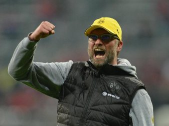 2015 war Jürgen Klopp noch Trainer von Borussia Dortmund. Foto: picture alliance / dpa 2015 war Jürgen Klopp noch Trainer von Borussia Dortmund. Foto: picture alliance / dpa