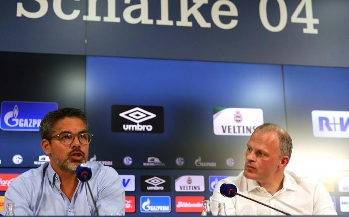 Trotz Krise: Schneider (r.) setzt auf Trainer Wagner