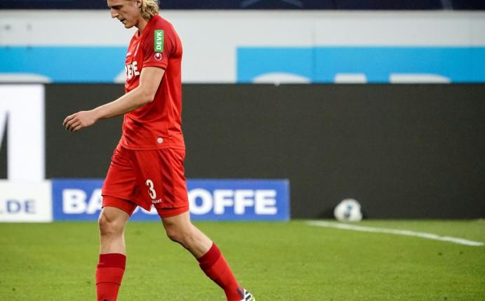 Sebastiaan Bornauw sah gegen Hoffenheim die Rote Karte