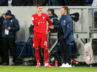 Lucas Hernandez tut sich schwer in München Lucas Hernandez tut sich schwer in München