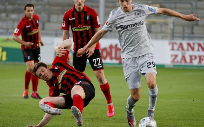 Havertz (r.) verletzte sich wohl nicht schwer