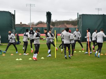 Auch Liverpool befindet sich im Mannschaftstraining