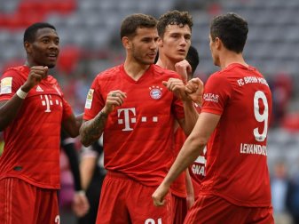 Der FC Bayern München liegt auf Meisterschaftskurs. Foto: Christof Stache/AFP/Pool/dpa Der FC Bayern München liegt auf Meisterschaftskurs. Foto: Christof Stache/AFP/Pool/dpa