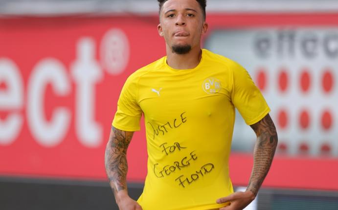 Jadon Sancho meldete sich gleich mehrfach zurück