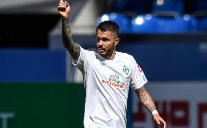 Leonardo Bittencourt soll Werder vor dem Abstieg bewahren. Foto: Bernd Thissen/dpa-Pool/dpa