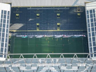Borussia Dortmund plant die Rückkehr von wenigstens einem Teil der Zuschauer in den Signal Iduna Park. Foto: Marcel Kusch/dpa Borussia Dortmund plant die Rückkehr von wenigstens einem Teil der Zuschauer in den Signal Iduna Park. Foto: Marcel Kusch/dpa