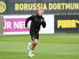 Erling Haaland arbeitet an seinem Comeback Erling Haaland arbeitet an seinem Comeback