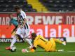 Luca Waldschmidt (l) kehrt gegen Borussia Mönchengladbach in die Startelf des SC Freiburg zurück. Foto: Arne Dedert/dpa-Pool/dpa