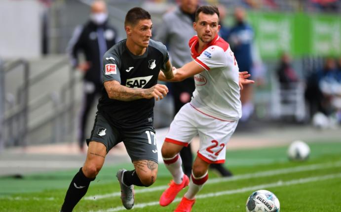 Fortuna Düsseldorf und Hoffenheim trennen sich 2:2