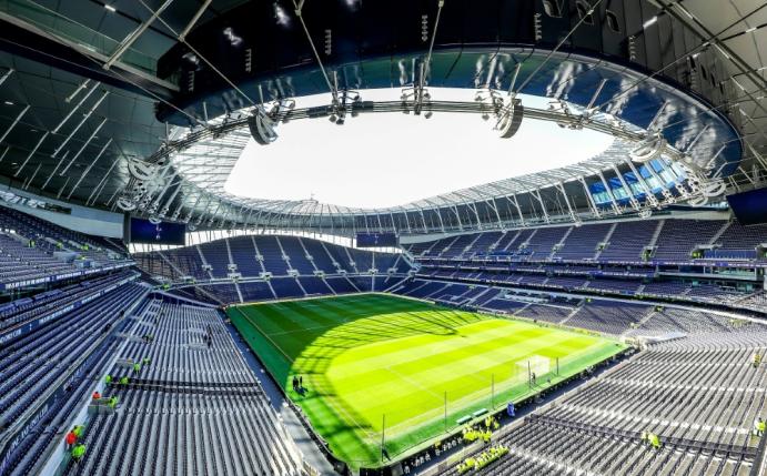 Englands Stadien werden in drei Zonen eingeteilt