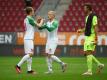 Philipp Max (M.) erzielte den Ausgleich für den FCA