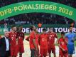 Vor zwei Jahren verlor der FC Bayern München das DFB-Pokalfinale gegen Eintracht Frankfurt. Foto: Peter Kneffel/dpa