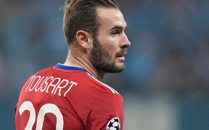Lucas Tousart kommt von Olympique Lyon an die Spree. Foto: Alexander Galperin/Sputnik/dpa