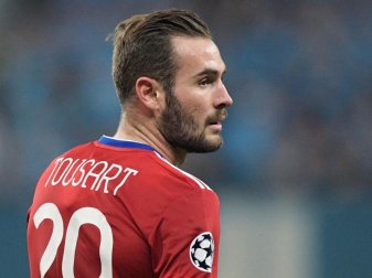 Lucas Tousart kommt von Olympique Lyon an die Spree. Foto: Alexander Galperin/Sputnik/dpa Lucas Tousart kommt von Olympique Lyon an die Spree. Foto: Alexander Galperin/Sputnik/dpa
