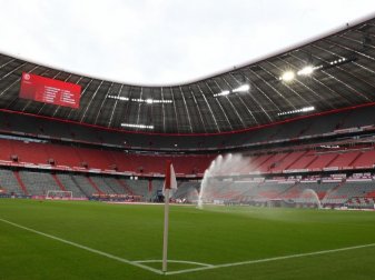 In der Allianz Arena in München könnte das Finale der Champions League 2022 stattfinden. Foto: Christof Stache/AFP/Pool/dpa In der Allianz Arena in München könnte das Finale der Champions League 2022 stattfinden. Foto: Christof Stache/AFP/Pool/dpa