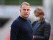 Kritisiert die Ansetzungen im DFB-Pokal_ Trainer Hansi Flick von Bayern München. Foto: Matthias Hangst/Getty Images Europe/Pool/dpa