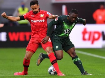 Karim Bellarabi (l) wird den Leverkusenern am Sonntag fehlen. Foto: Marius Becker/dpa-Pool/dpa Karim Bellarabi (l) wird den Leverkusenern am Sonntag fehlen. Foto: Marius Becker/dpa-Pool/dpa